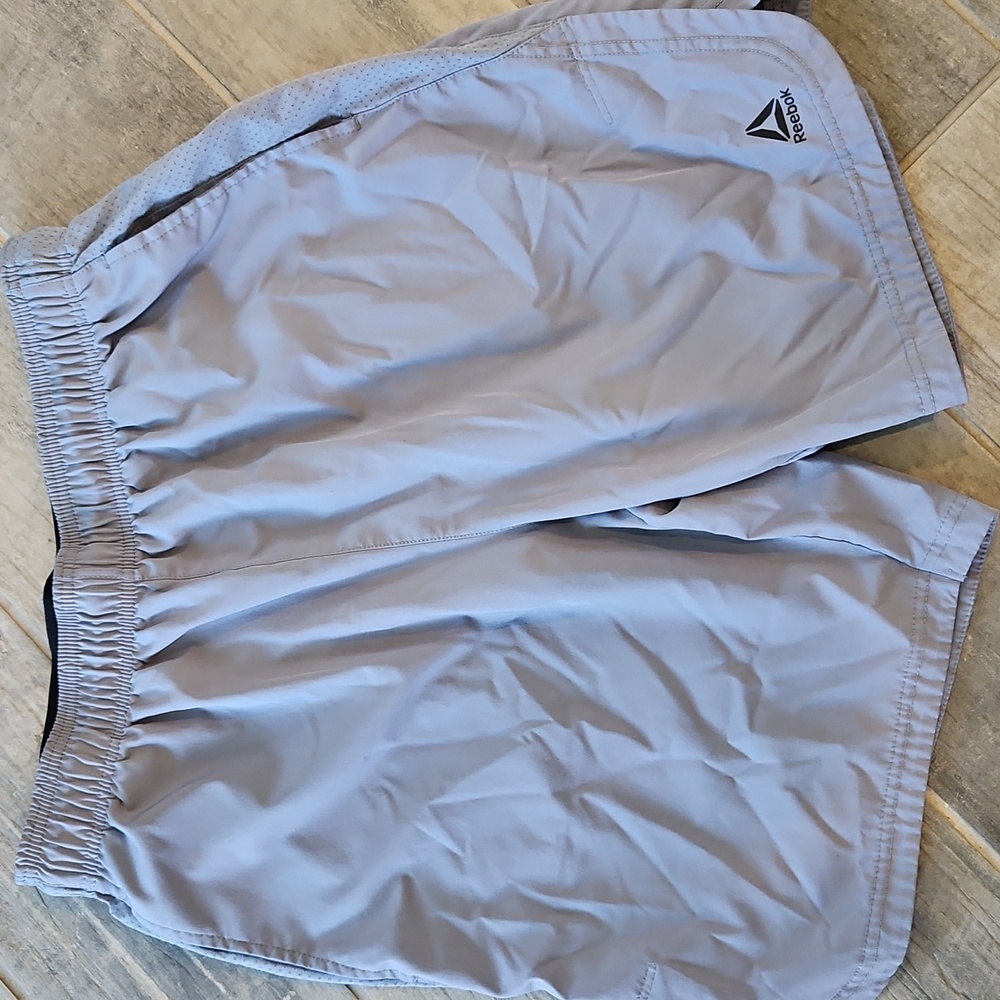 Reebok Gray Performance Shorts